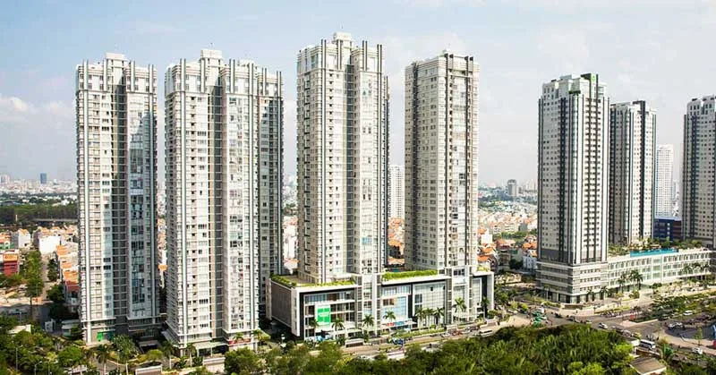 Diện tích căn hộ chung cư Sunrise CityView Quận 7 là bao nhiêu m2?