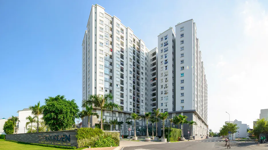 Diện tích căn hộ chung cư An Gia Garden quận Tân Phú là bao nhiêu m2?