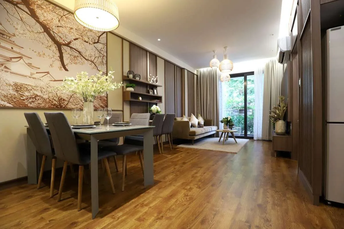 Diện tích căn hộ chung cư Akari City Nam Long quận Bình Tân là bao nhiêu m2?