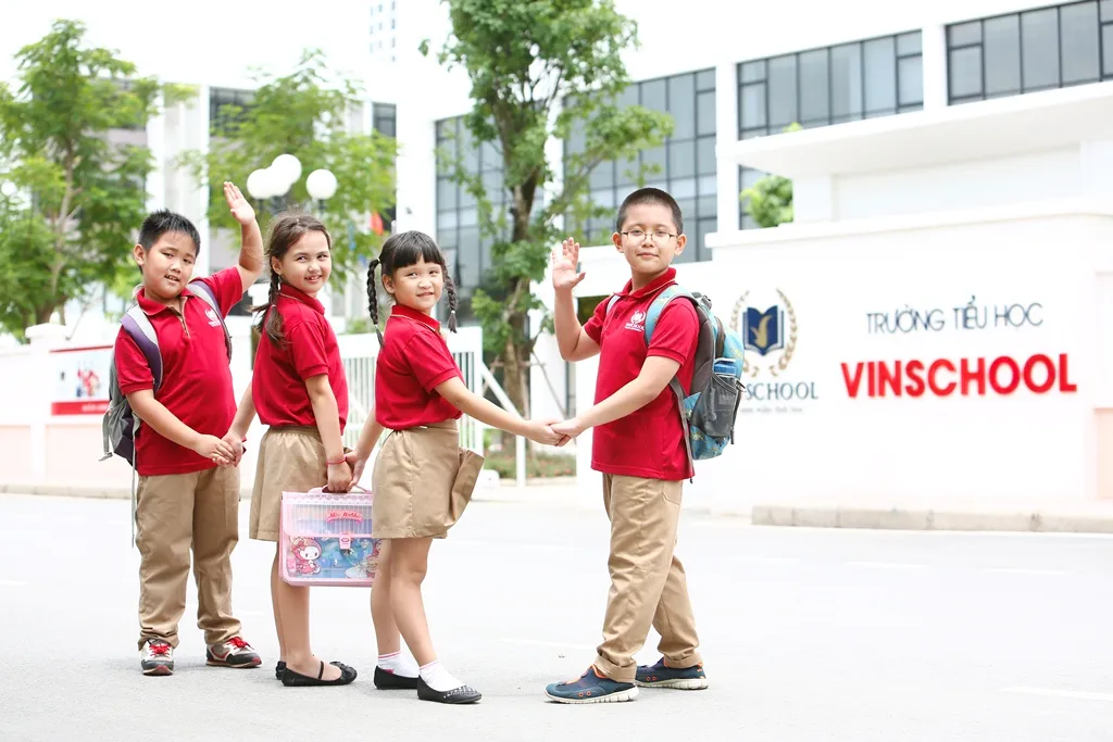 Trường tiểu học Vinschool nằm tại phân khu nào của Vinhomes Ocean Park 3?