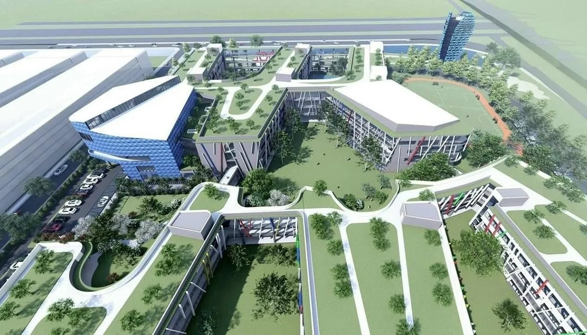 Hệ thống trường học Vinschool sẽ nằm tại các phân khu nào của Vinhomes Ocean Park 2?
