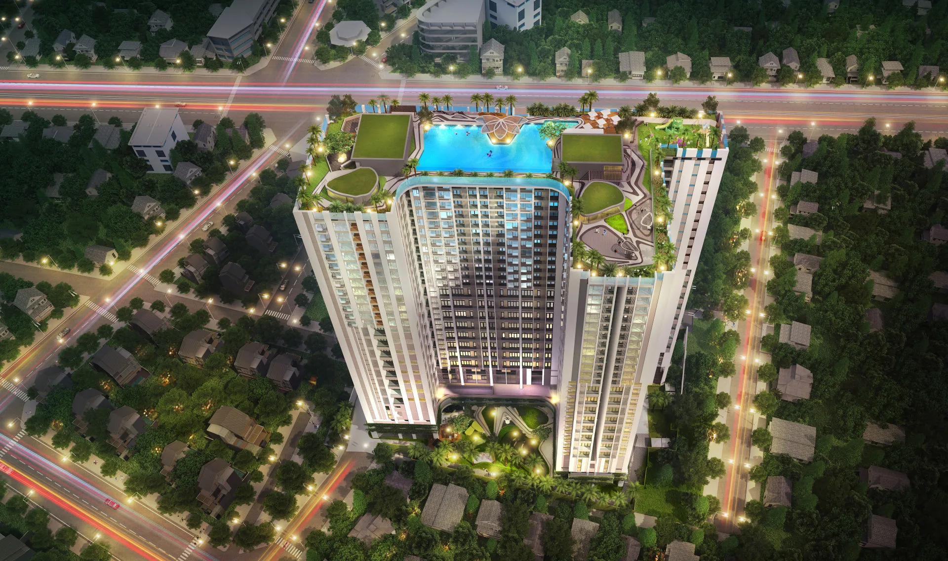 Căn hộ chung cư La Cosmo Residences có diện tích bao nhiêu m2?