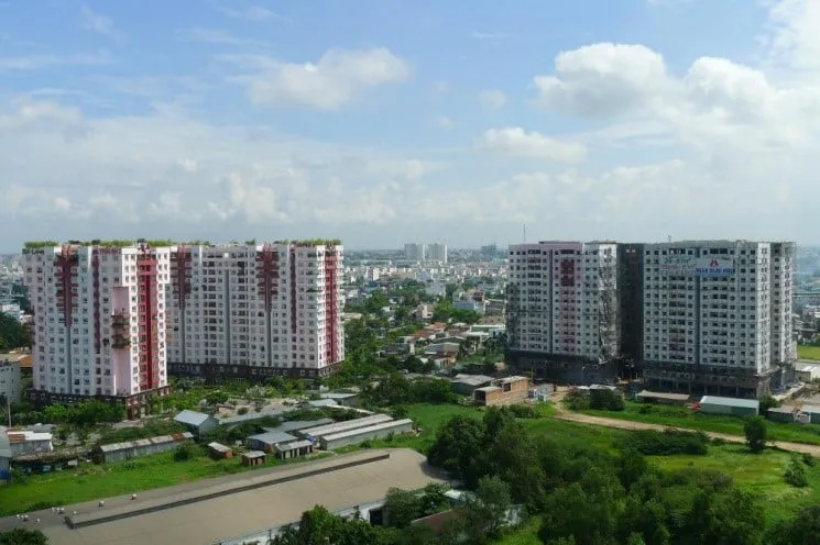 Căn hộ chung cư quận 12 Thái An 3 - 4 có diện tích bao nhiêu m2?