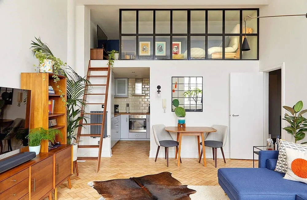 Bí quyết thiết kế căn hộ mini 20m2 có gác lửng đẹp lạ