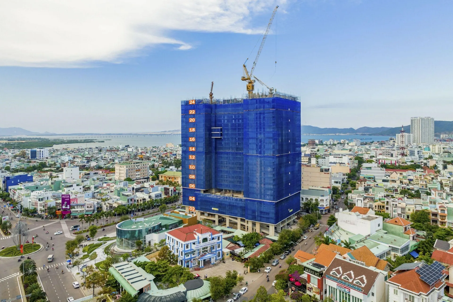Chung cư Grand Center Quy Nhơn địa chỉ chính xác là ở đâu? 