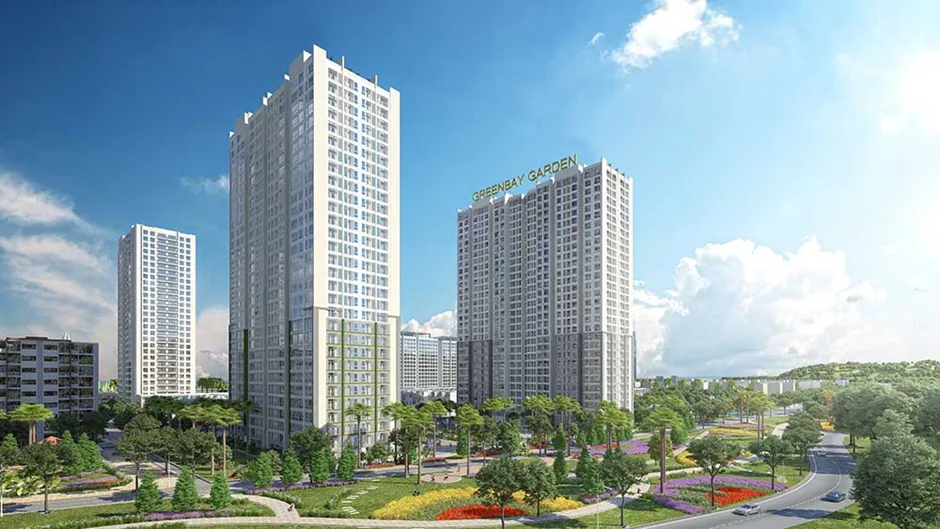 Căn hộ chung cư Green Bay Garden diện tích bao nhiêu m2? 