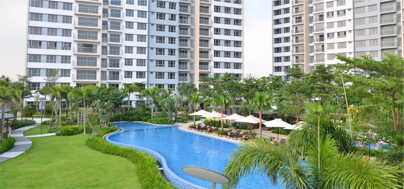 Căn hộ chung cư Palm Heights có diện tích bao nhiêu m2?