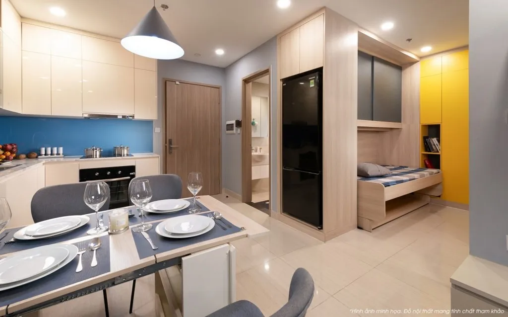 Cập nhật mới nhất giá thuê căn hộ 1PN gần Cao đẳng Viễn Đông, quận 12