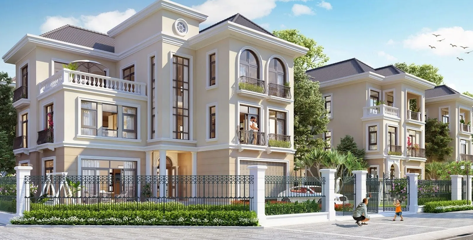 Định giá nhà liền kề, biệt thự diện tích hơn 120 - 150m2 tại phân khu Mộc Lan Vinhomes Green Bay