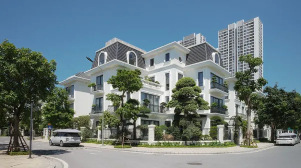 Định giá nhà liền kề, biệt thự diện tích hơn 150m2 tại phân khu Hoàng Lan Vinhomes Green Bay