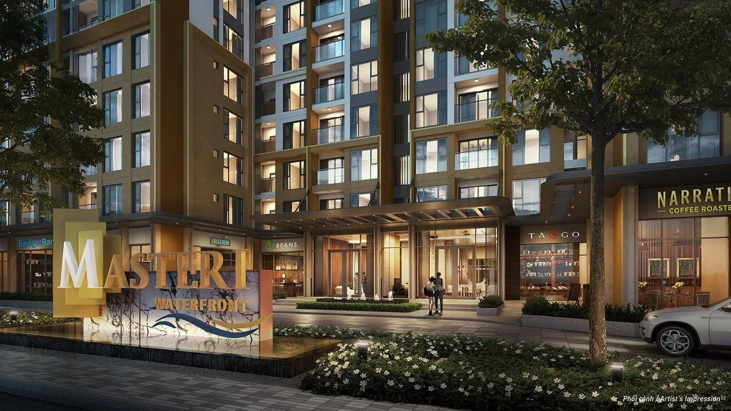 Những tiềm năng sinh lợi nhuận khi đầu tư vào shop khối đế tại toà M1 phân khu Miami - Masteri Waterfront