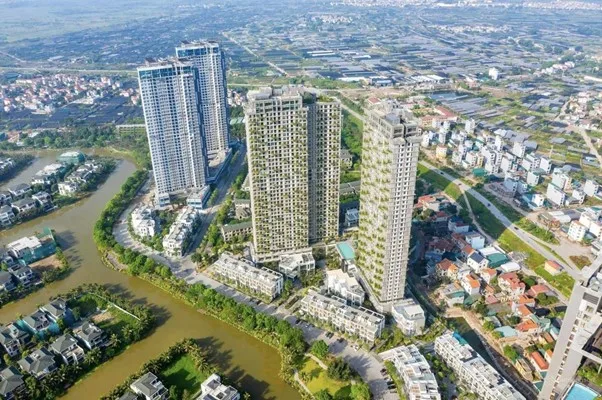 Căn hộ 2PN tại chung cư Sol Forest Residence Ecopark đang bán giá bao nhiêu?