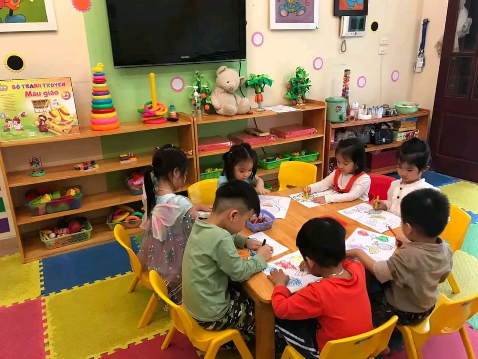 Gần chung cư The Nine có những trường mầm non nào?