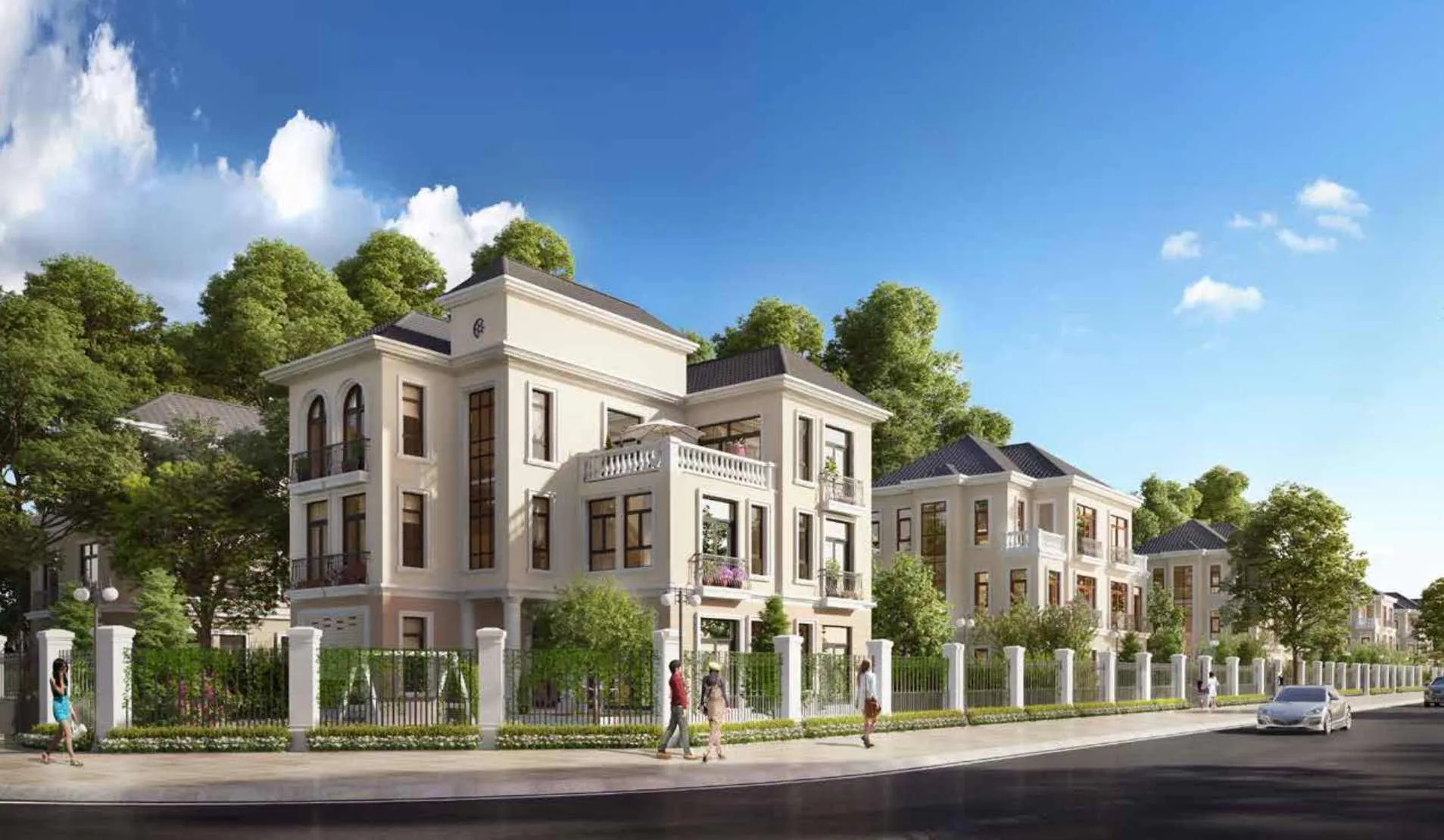 Định giá nhà liền kề, biệt thự diện tích hơn 100 - 120m2 tại phân khu Thạch Thảo Vinhomes Green Bay