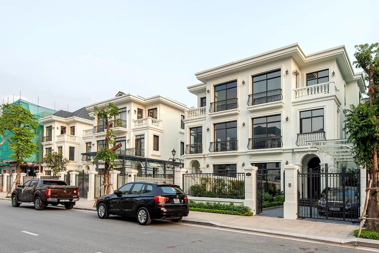 Định giá nhà liền kề, biệt thự diện tích hơn hơn 80 - 100m2 tại phân khu Thạch Thảo Vinhomes Green Bay
