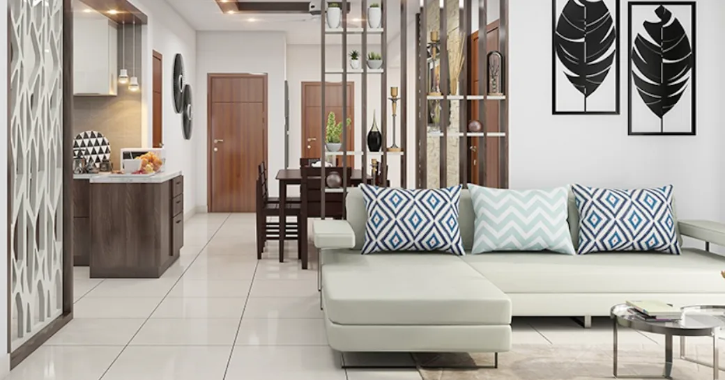 Cách thiết kế phòng khách liền bếp cho căn hộ chung cư