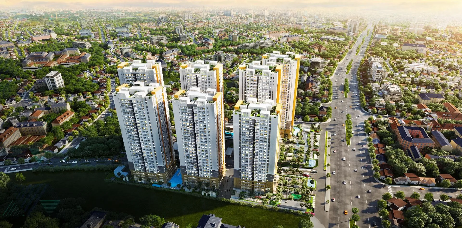 Diện tích căn hộ chung cư Biên Hòa Universe Complex là bao nhiêu m2?