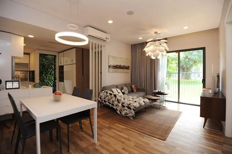 Chung cư Aqua Bay Sky Residences Ecopark có căn hộ 1PN+1 nào đang cho thuê không?