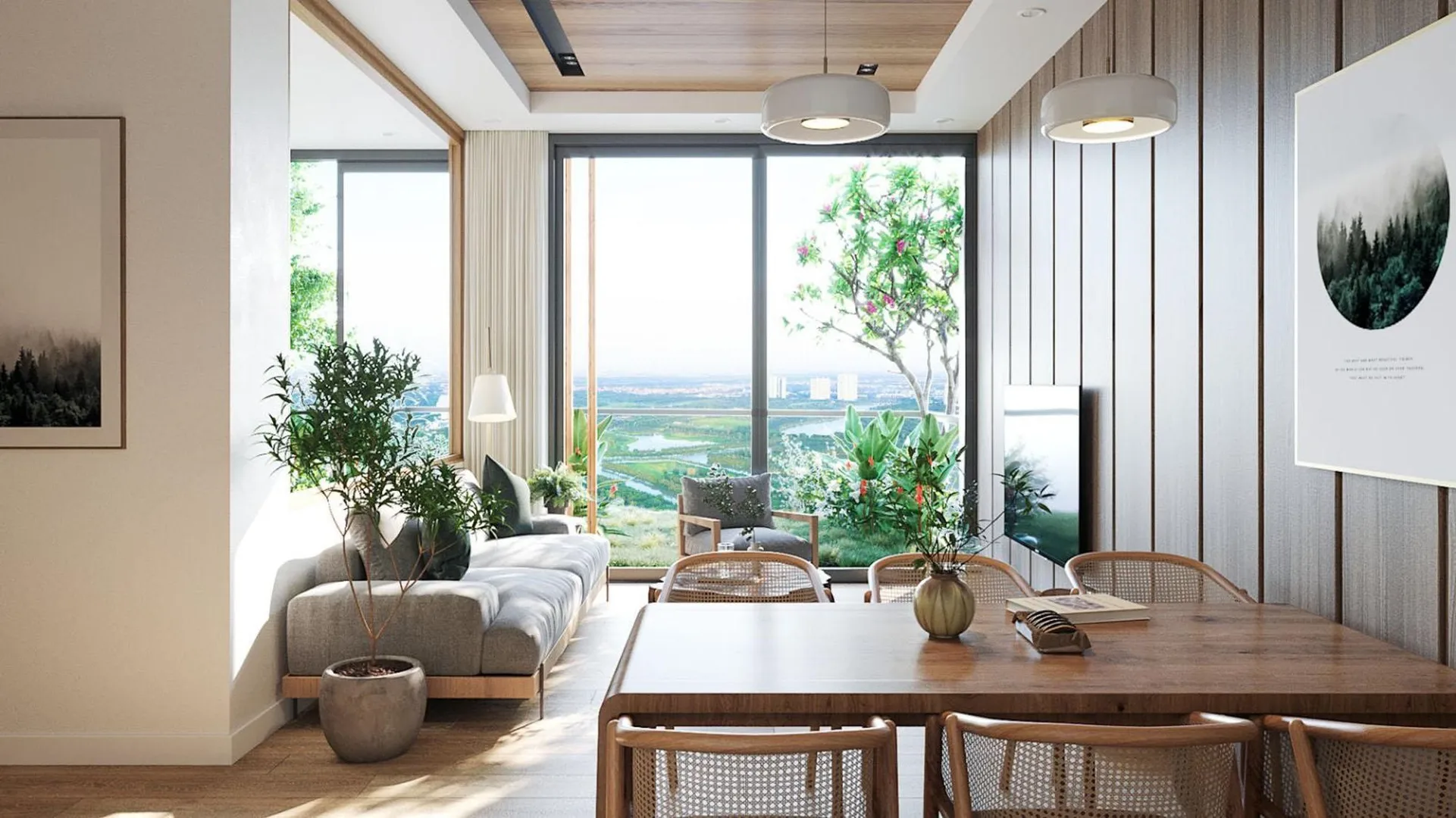 Căn hộ 3PN tại chung cư Sol Forest Residence Ecopark đang bán giá bao nhiêu?