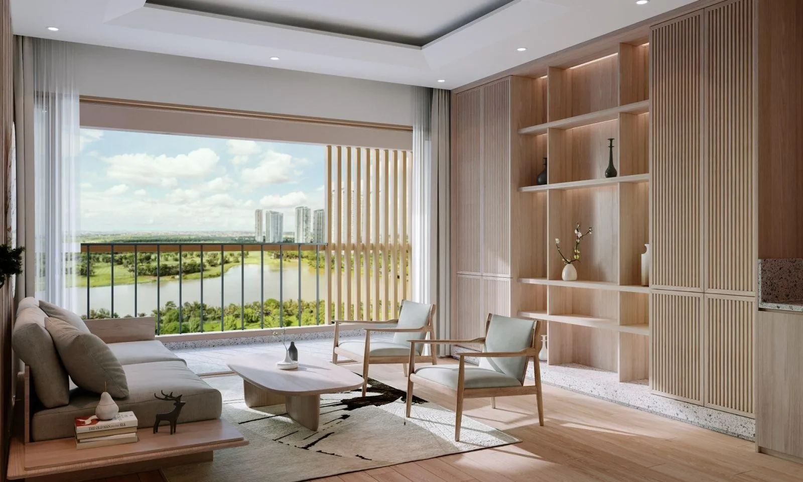 Căn hộ studio tại chung cư The Landmark Swanlake Residences đang bán giá bao nhiêu?