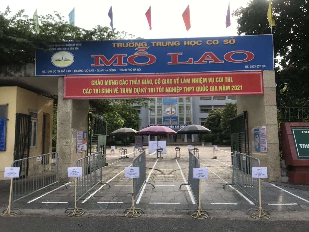 Chung cư C14 Bắc Hà gần những trường trung học cơ sở nào?