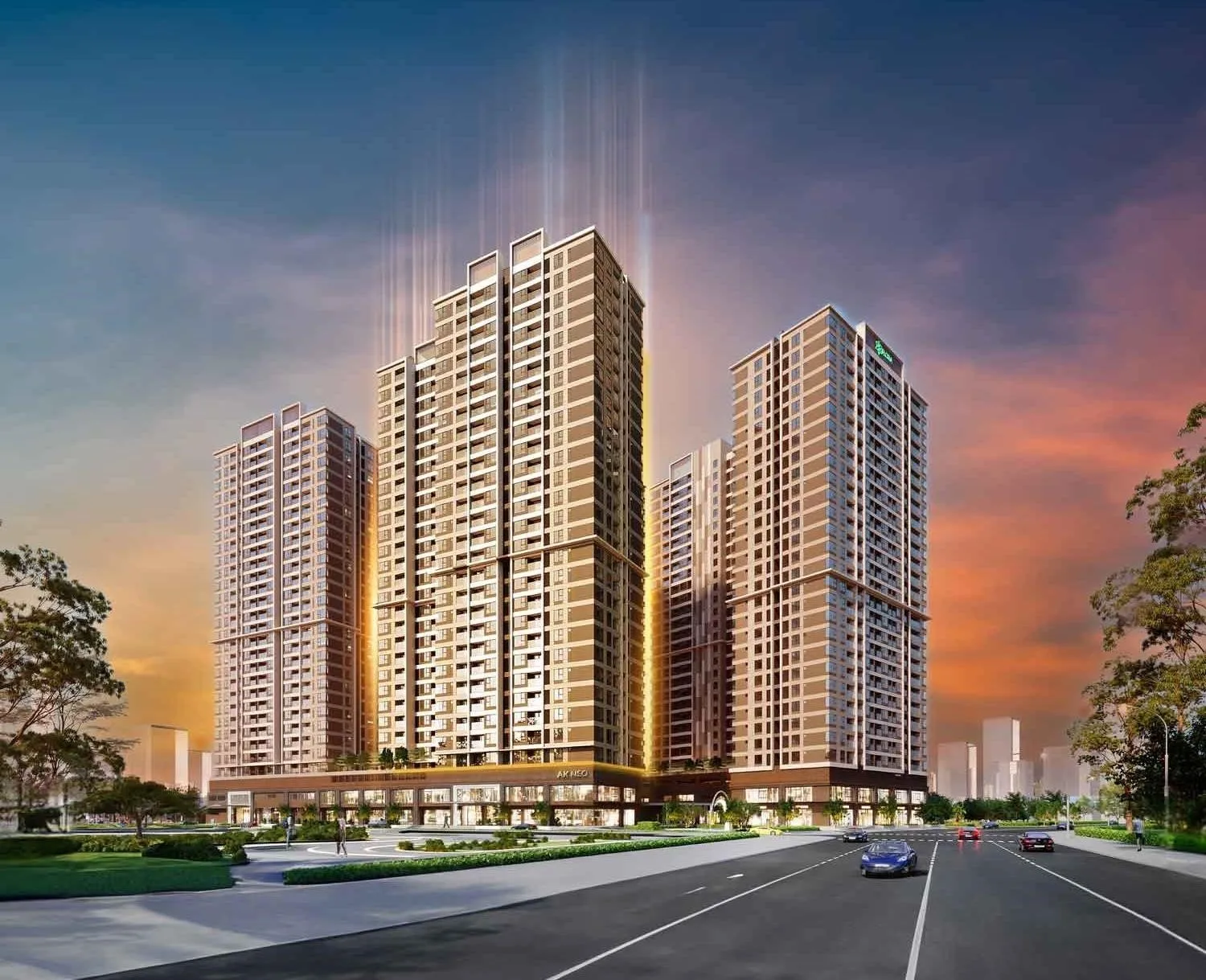 Tòa tháp AK NEO của dự án chung cư Akari City Nam Long có gì đặc biệt?