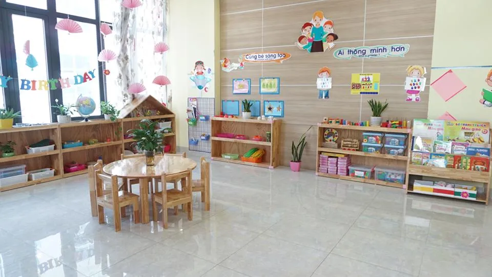Chung cư 16B Nguyễn Thái Học gần trường mầm non nào?