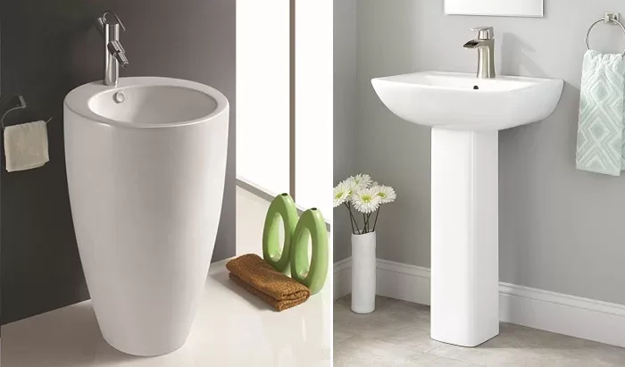 Cách lựa chọn chân chậu lavabo hợp không gian phòng tắm
