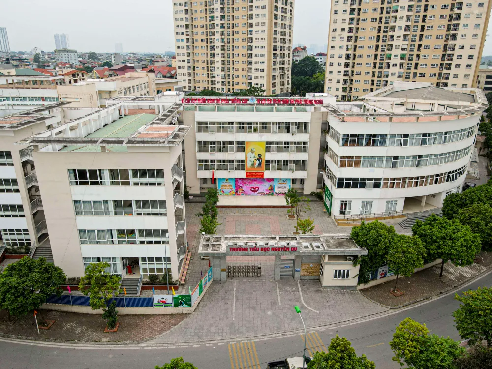 Chung cư CT1 Trung Văn gần những trường tiểu học nào?