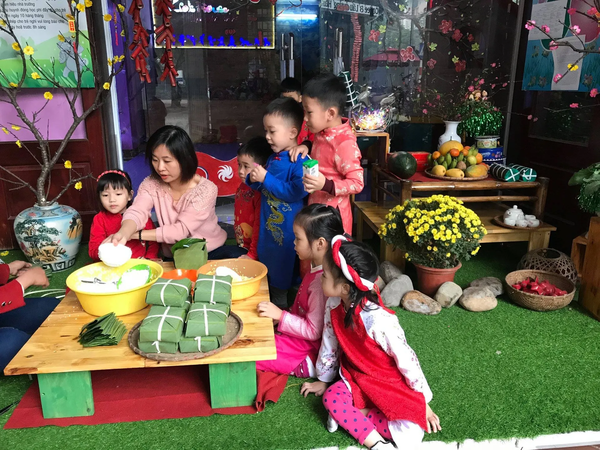 Trong bán kính 2km, gần khu đô thị Xa La có những trường mầm non nào?