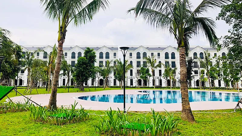 Diện tích đất nhà liền kề và giá nhà liền kề phân khu Ngọc Trai Vinhomes Ocean Park 1 là bao nhiêu?