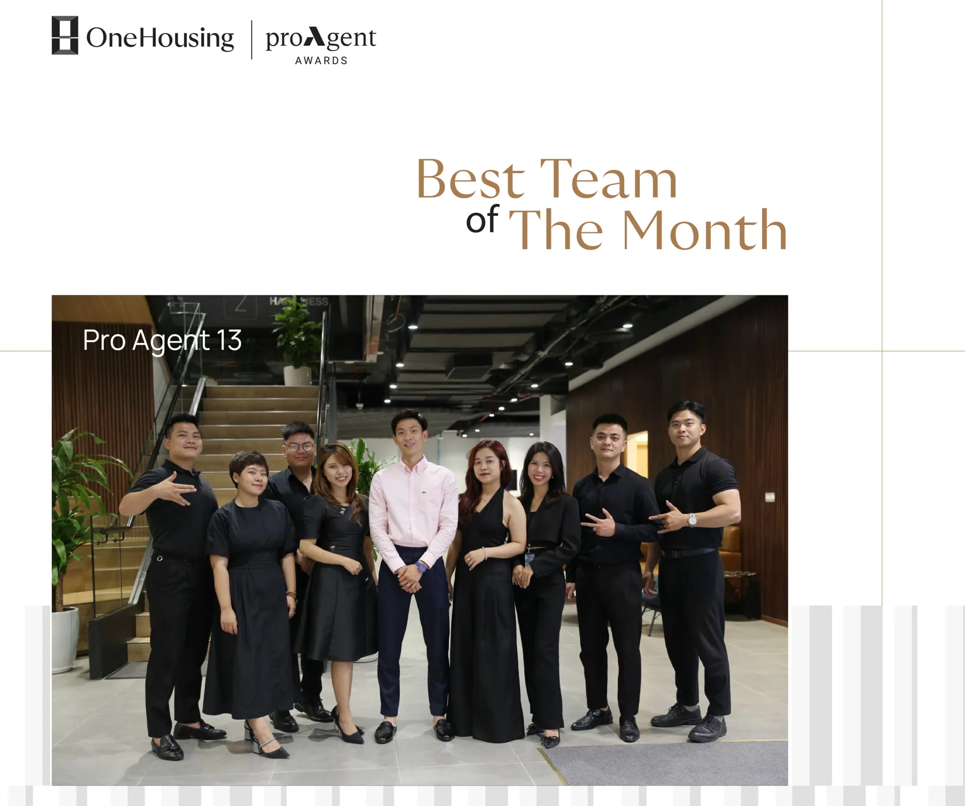 Vinh danh Pro Agent xuất sắc của tháng 8/2023