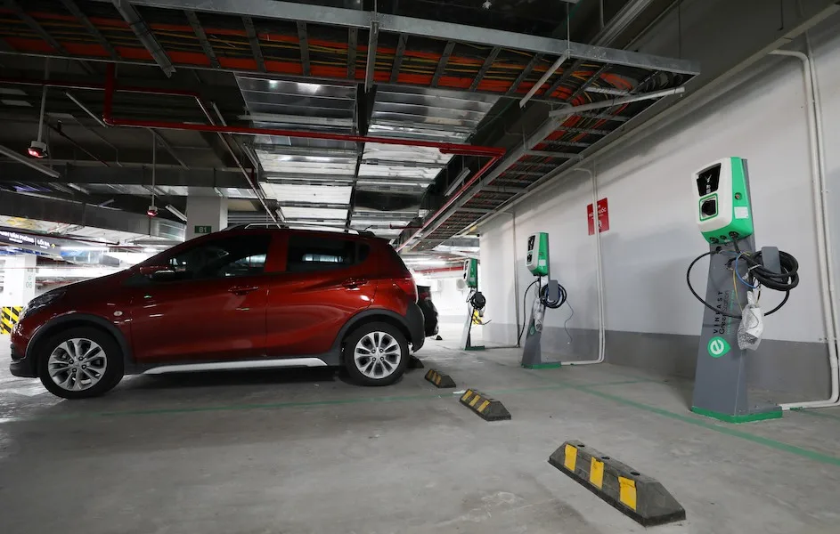 Có đủ chỗ đậu ôtô và xe máy tại chung cư Tecco Garden không?