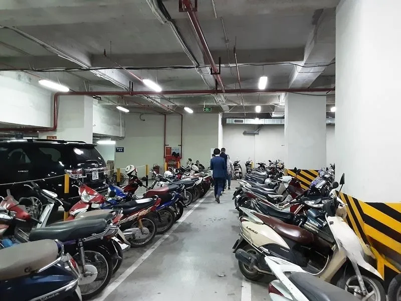 Có đủ chỗ đậu ôtô và xe máy tại chung cư MD Complex Tower quận Nam Từ Liêm không?