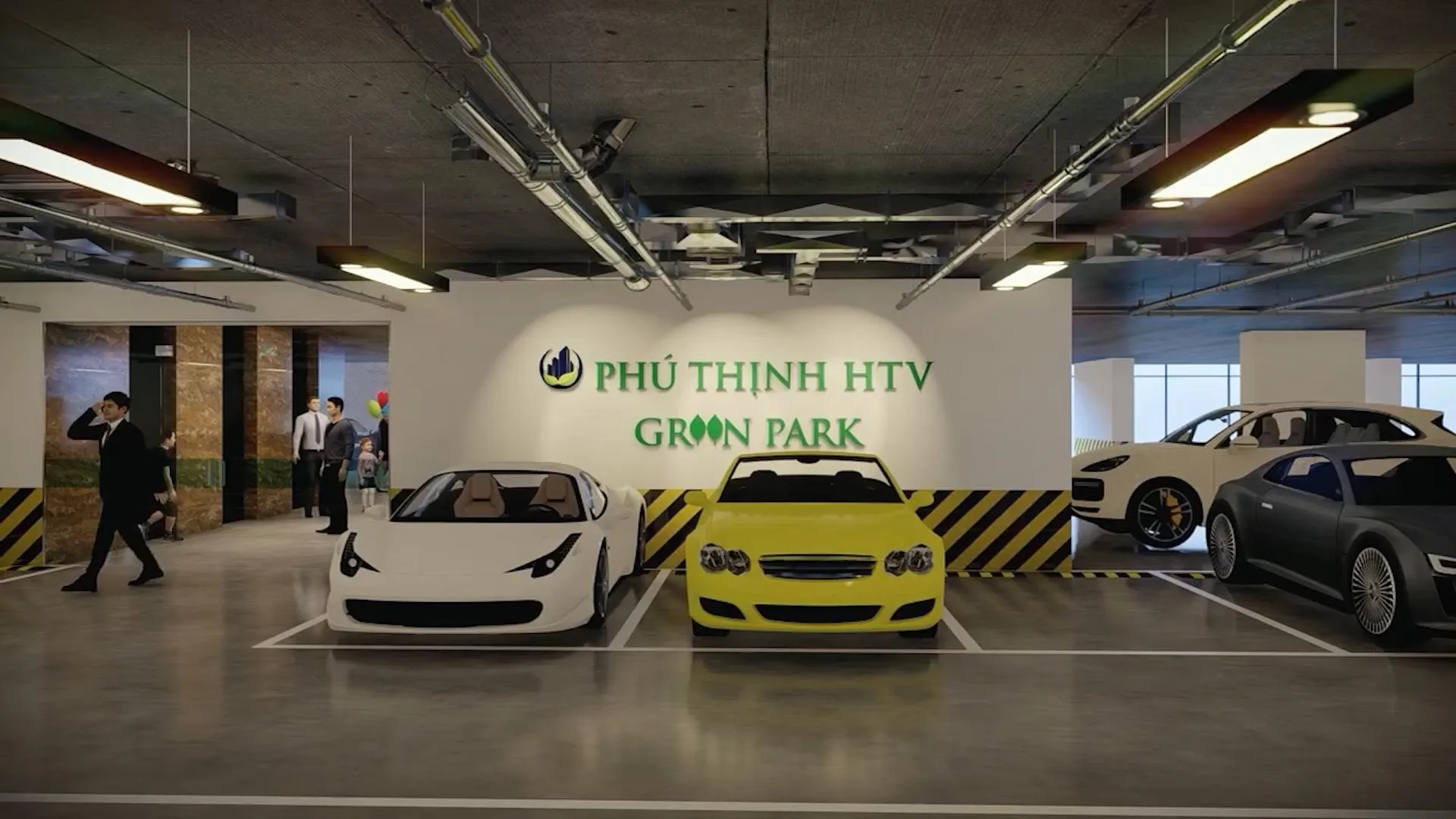 Có đủ chỗ đậu ôtô và xe máy tại chung cư Phú Thịnh Green Park quận Hà Đông không?