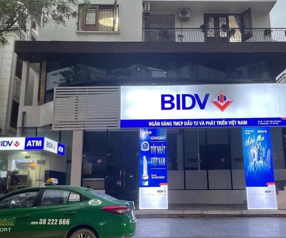 Danh sách các ngân hàng có phòng giao dịch gần chung cư A1 CT2 Linh Đàm quận Hoàng Mai