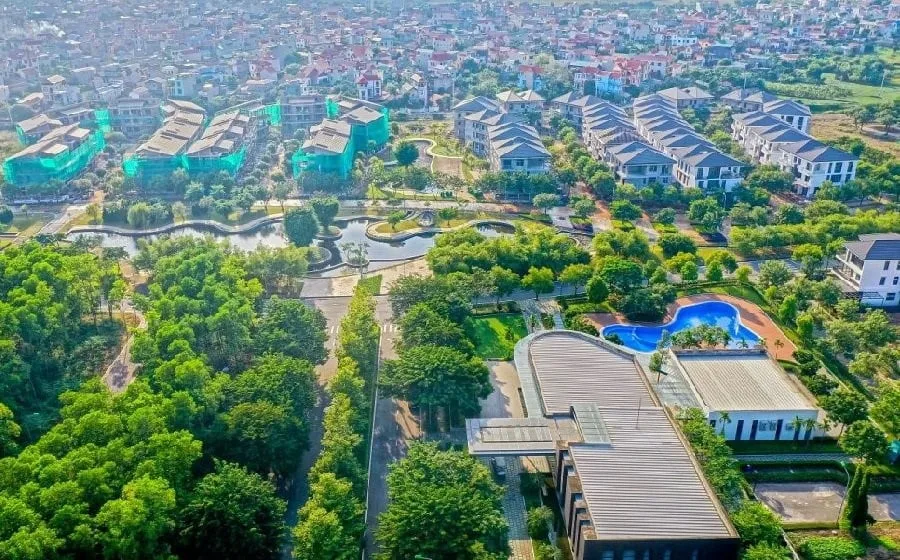 Gần cao tốc Láng - Hòa Lạc, huyện Hoài Đức có các dự án bất động sản nào?