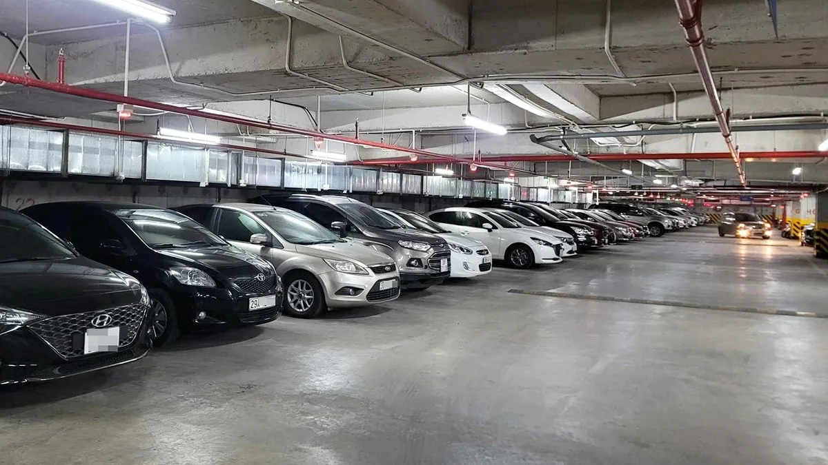 Có đủ chỗ đậu ôtô và xe máy chung cư Metro Screc II, TP Thủ Đức không?
