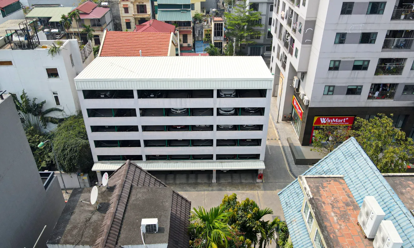 Có đủ chỗ đậu ô tô và xe máy chung cư Packexim 2 quận Tây Hồ không?