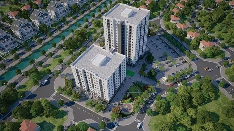 So sánh giá bán căn hộ dự án NO - 08 Giang Biên và Việt Hưng Green Park