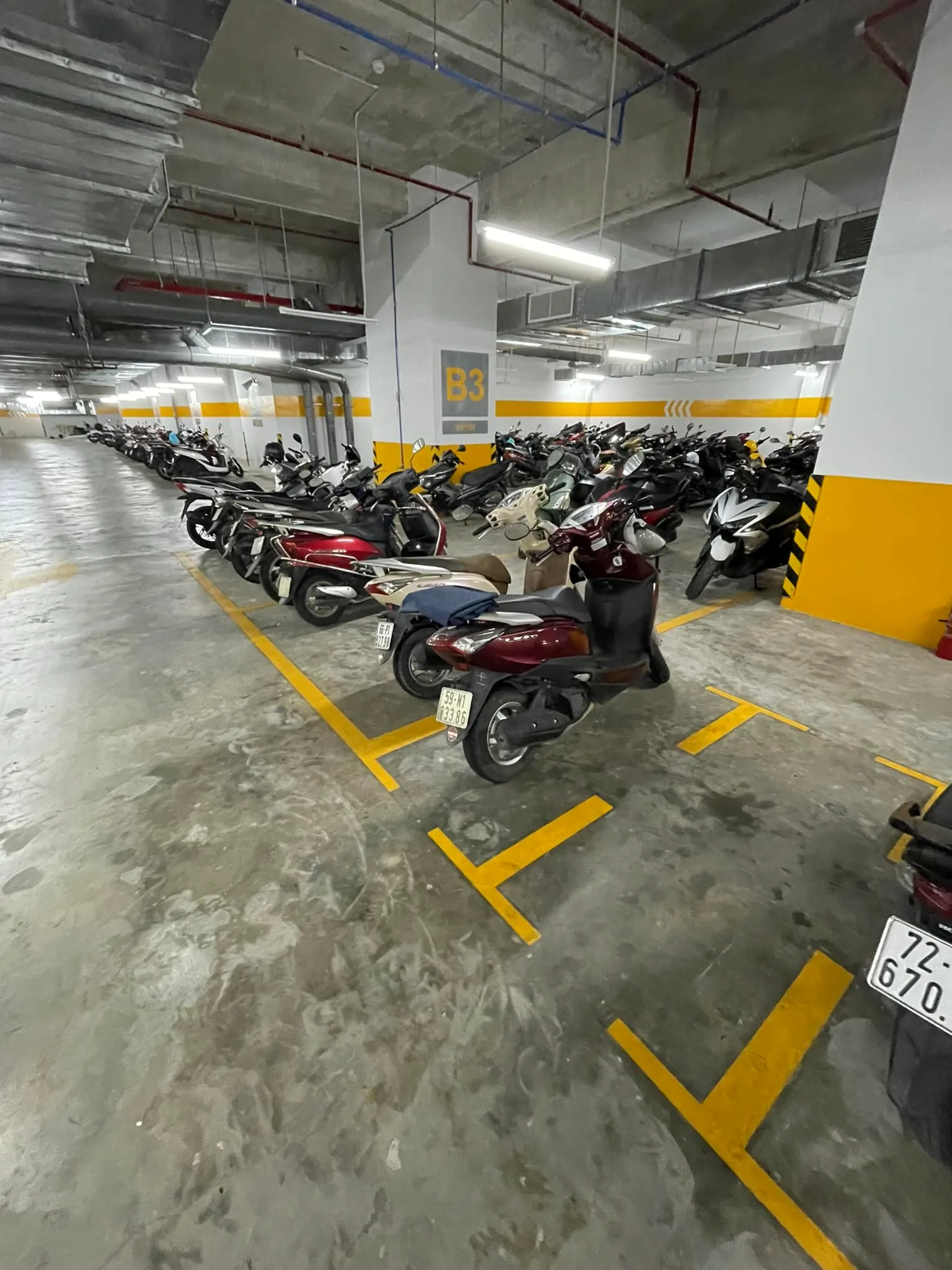 Có đủ chỗ đậu ôtô và xe máy chung cư Sky 89 An Gia Quận 7 không?