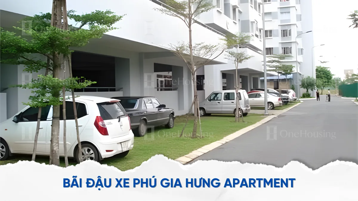 Có đủ chỗ đậu ôtô và xe máy chung cư Phú Gia Hưng Apartment không?