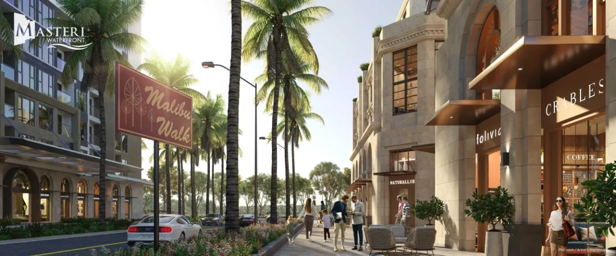 Căn hộ 1 phòng ngủ ở Masteri Waterfront Gia Lâm