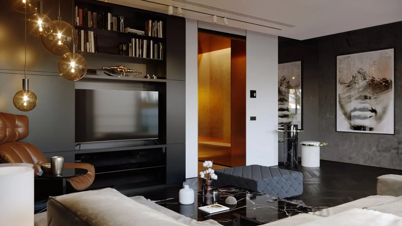 Thiết kế nội thất phong cách Metallic cho gia chủ trong năm 2024