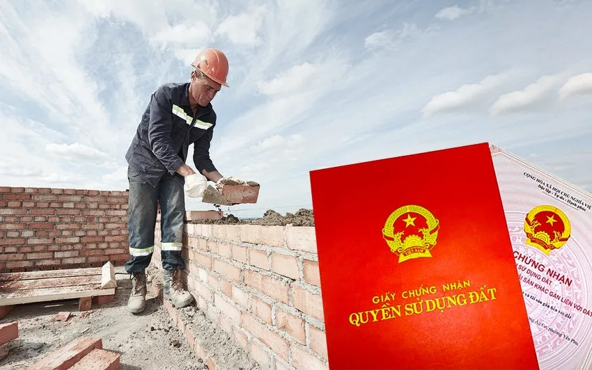 Xây nhà vượt quá diện tích trên sổ đỏ thì phải làm thế nào?