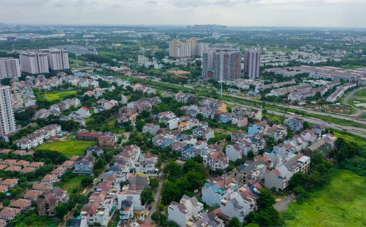 Giá nhà ở vùng ven và trung tâm không có nhiều chênh lệch lớn