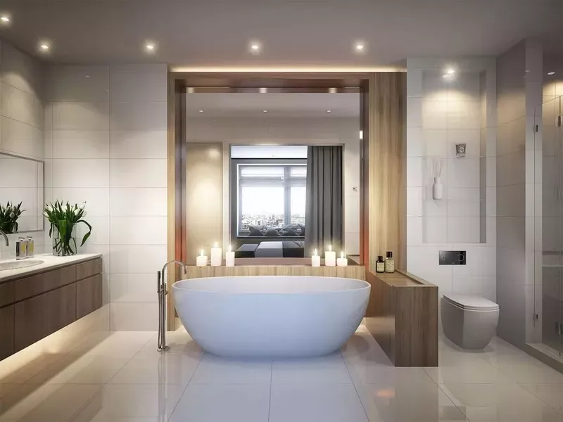 Xu hướng phối màu gạch phòng tắm 2024