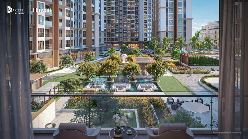 Nội thất căn hộ tòa H1 phân khu Hawaii được thiết kế bởi đơn vị nào?