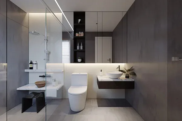 Nên mua căn hộ có 1 hay 2 phòng tắm? Bí quyết từ những người giàu