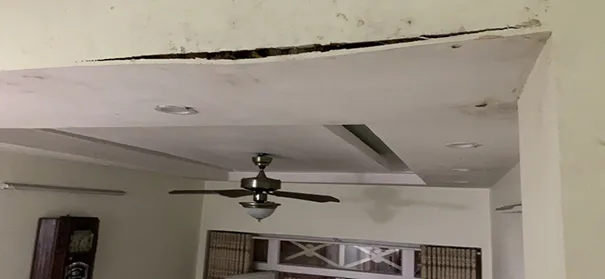 Hiện tượng trần thạch cao bị nứt vỡ: nguyên nhân và cách khắc phục
